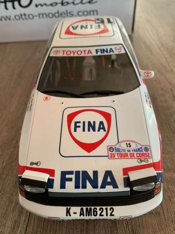 Toyota Modellini d'auto: TOYOTA CELICA GT-4 OTTO MODELS 1/18 – Nuovo e nell'imballaggio originale da Tolochenaz venduto da Dorry01 6