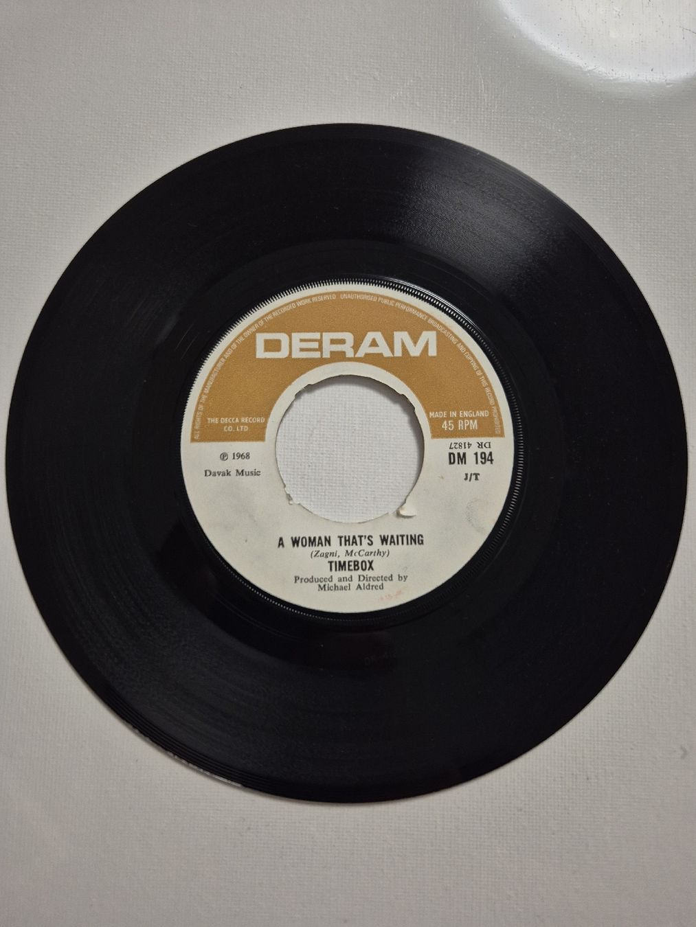 Dischi in vinile: Timebox -  Beggin...Single 7  – Usato da Uster venduto da newwave0 2