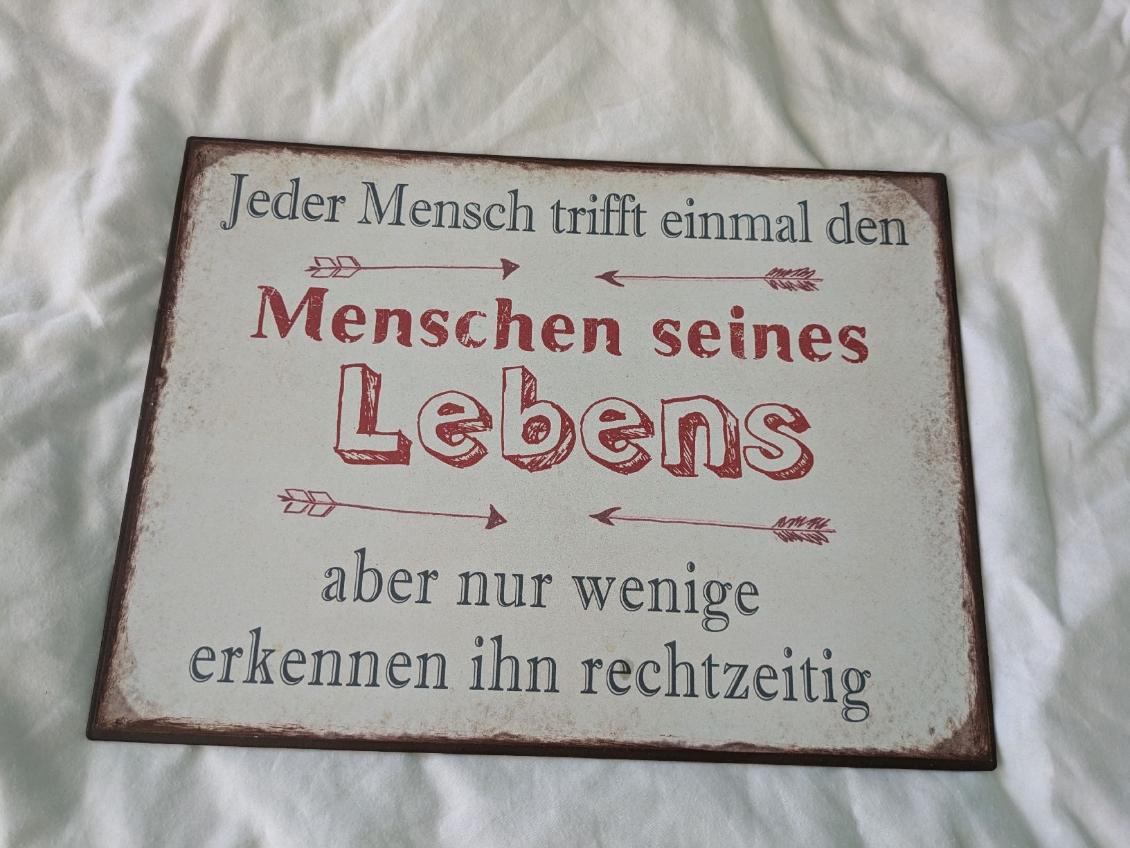 Insegne: Blech Schild / Deko – Nuovo (secondo la descrizione) da Kleinandelfingen venduto da ginaaks
