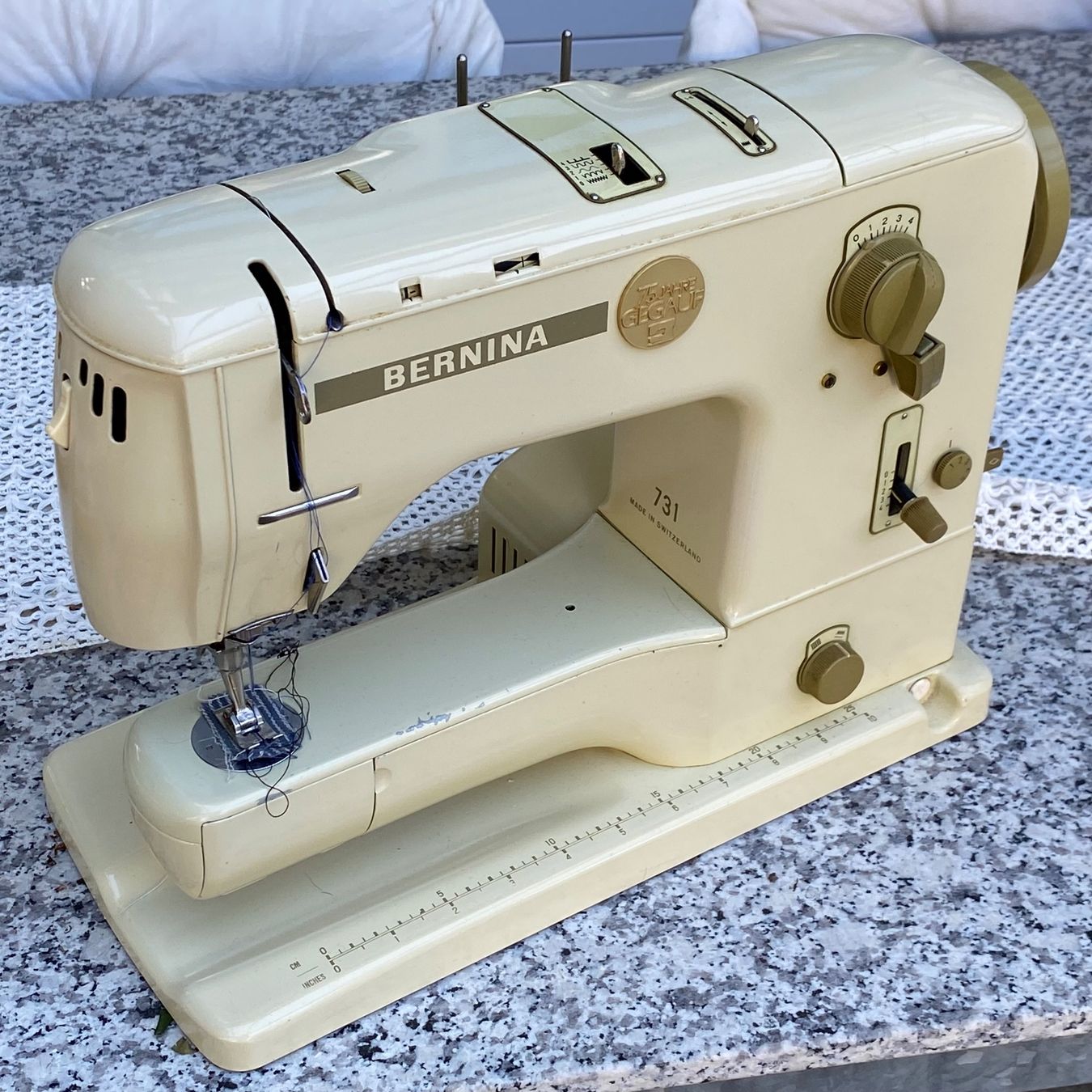 Bernina Macchine da cucire: Bernina 731 Nähmaschine – Usato da Frauenfeld venduto da Peedee-1 3
