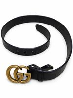 Gucci GG Gürtel schwarz – Grösse 85, mit Box & Staubbeutel