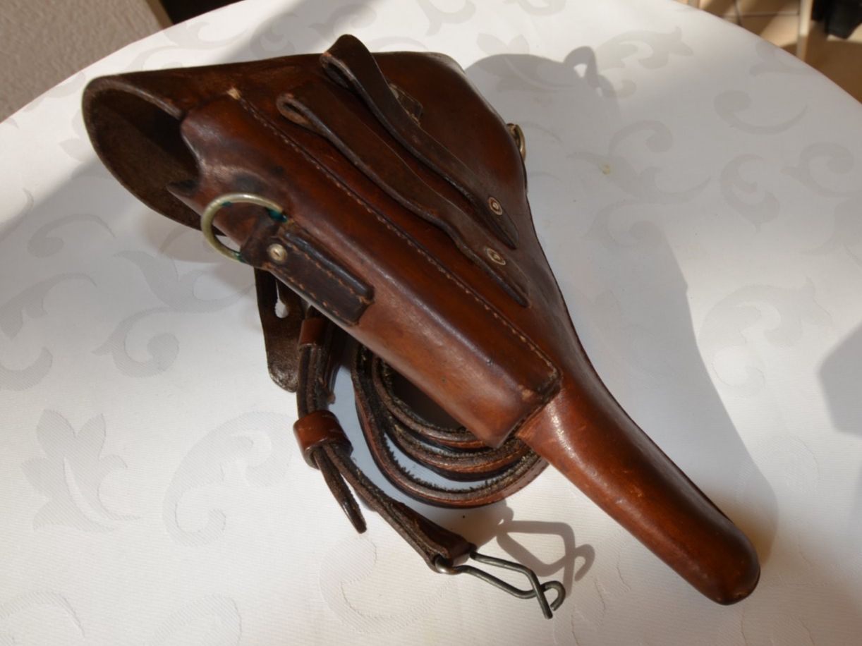 Tiro a segno: Parabellum Lederholster Ordonanz Mod. 1900/06 – Usato da Magden venduto da Hornet2 6