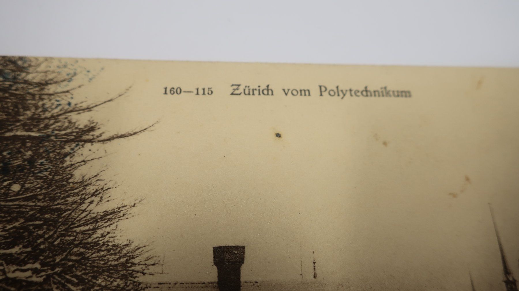 Cartes postales: Zürich vom Polytechnikum  1914 – D'occasion à Cormoret par Pascalll2001 2