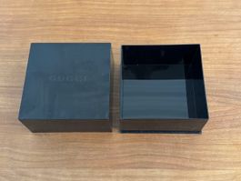 Gucci Box Schmuckbox Kunststoff schwarz (15.5 x 15.5 x 8 cm)