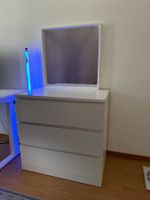 Ikea Malm Kommode inklusive Spiegel