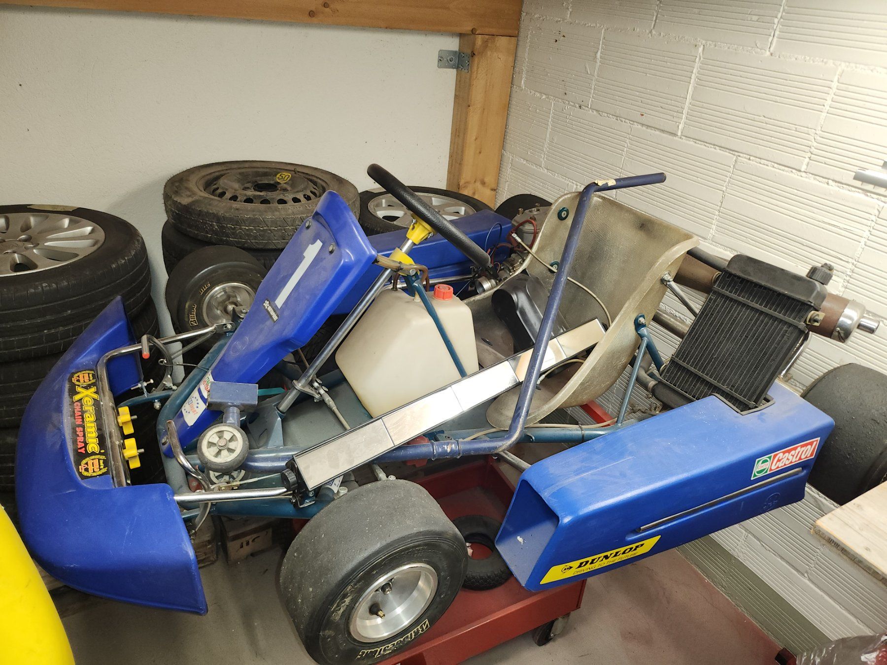 Karts: Gokart Blau Wassergekühlt – D'occasion à Gross par ulrich8841