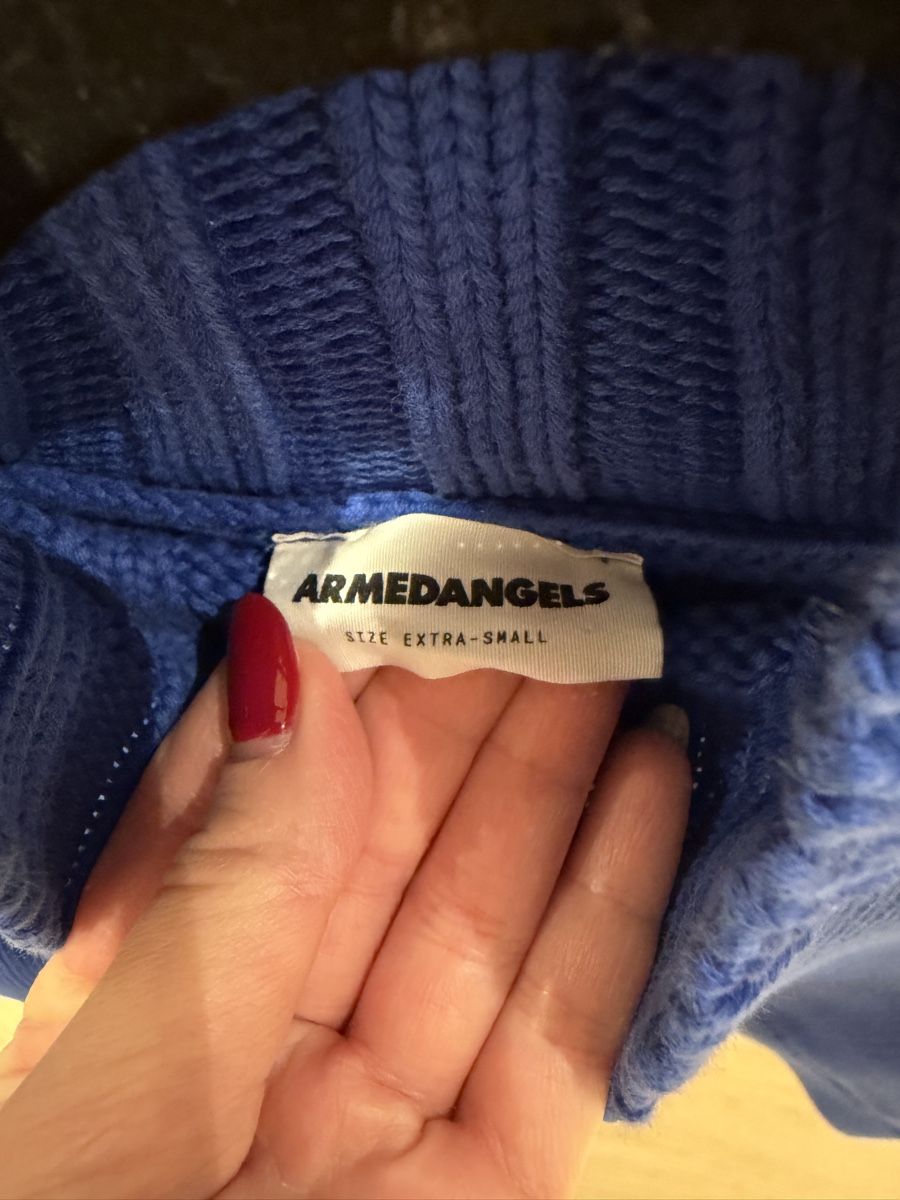 Armedangels Pullover & Sweatshirts: Pullover | Armedangels | blau – Neu (gemäss Beschreibung) aus Wettingen von Lamadeux 1