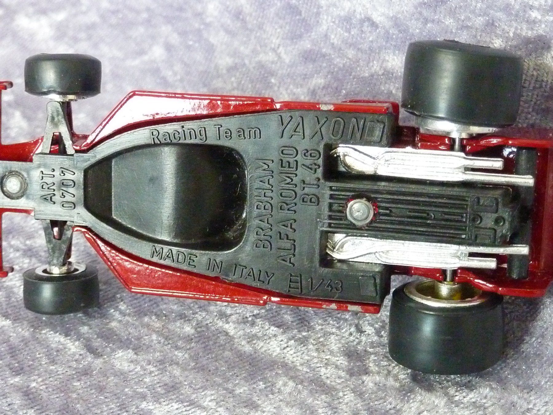 Alfa Romeo Modellini d'auto: Brabham Alfa Romeo BT 46  1:43 – Usato da Dürrenäsch venduto da modellautos4you 3