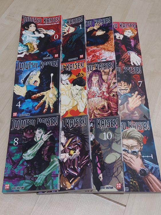 Fumetti: *** «Jujutsu Kaisen» Manga 0-11 Deutsch – Usato da Balsthal venduto da Kirjava