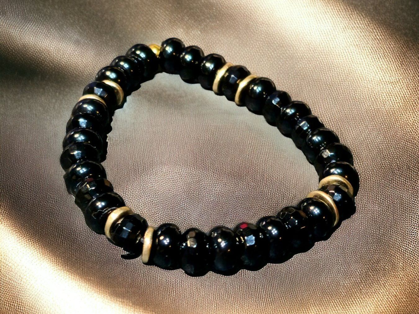 Bracciali & Braccialetti: Armband Onyx und Bronze – Nuovo e nell'imballaggio originale da Aarau venduto da Schmuckhoehle_MD 2