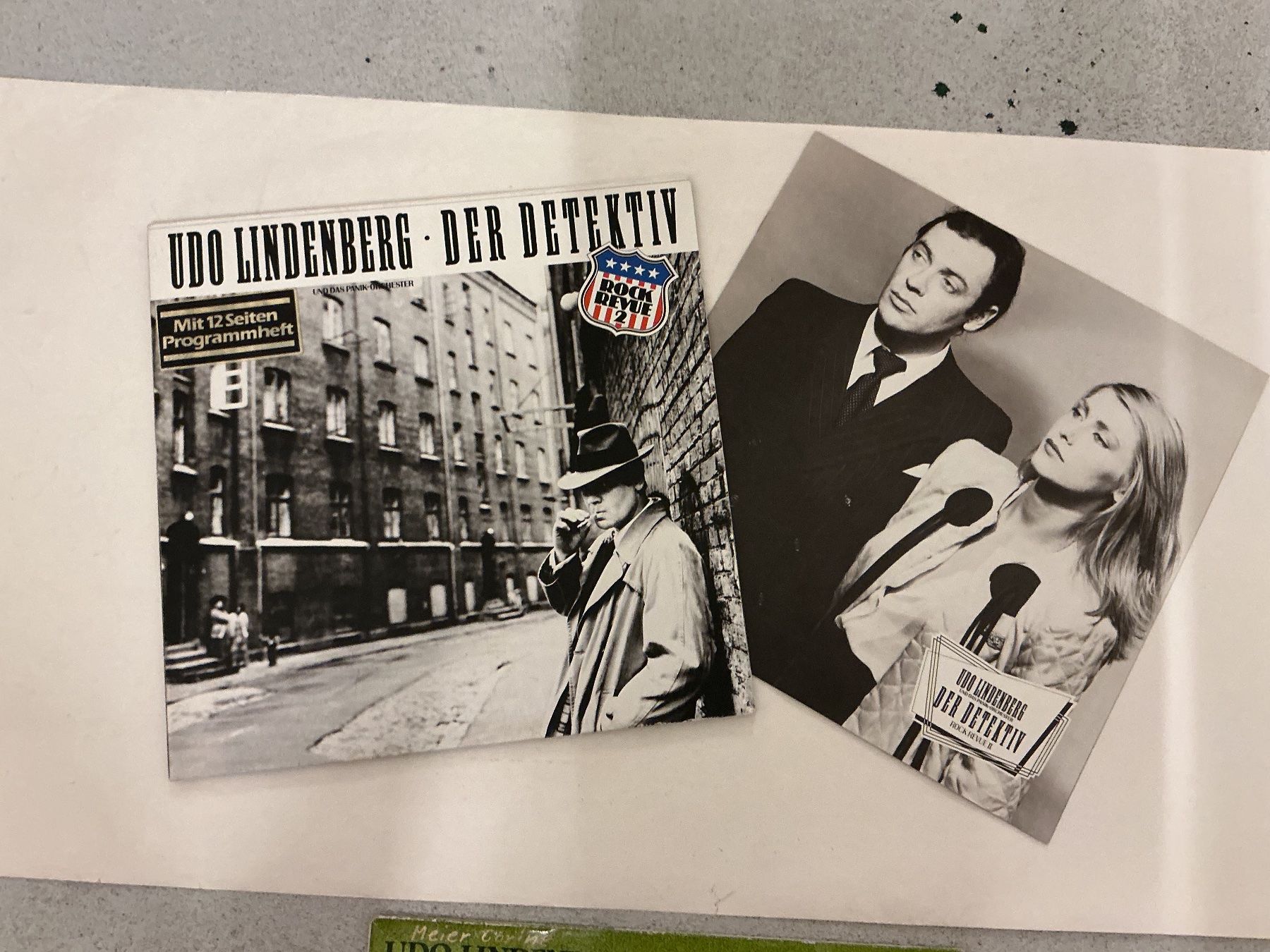 Dischi in vinile: Udo Lindenberg LP -  Der Detektiv mit Programmheft – Usato da Winterthur venduto da Tumko_7_Vinyl