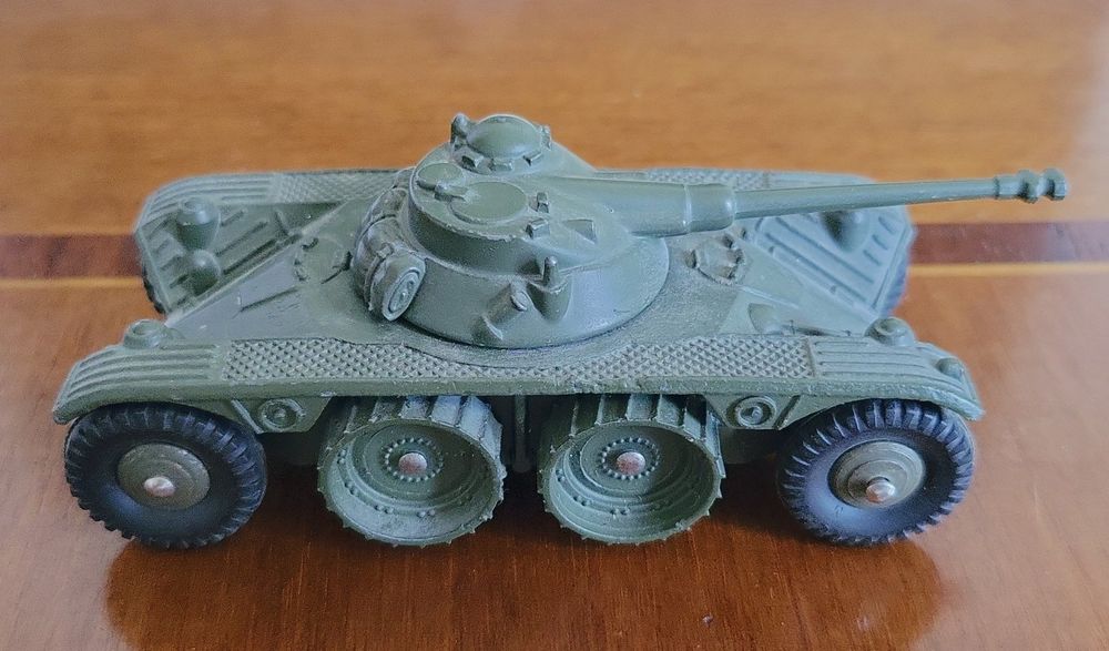 Boîte De Reproduction (repro) Pour Jouet Ancien Dinky Toys N°80 - Panhard EBR (voiture De Collection)