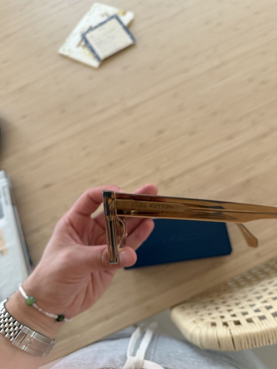 Louis Vuitton Brillen & Gläser: Louis Vuitton sunglasses gold-tone frame brown lenses – Neu (gemäss Beschreibung) aus Aarau von Schaimo 3
