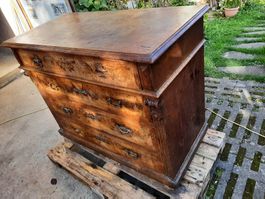Kommode antik, Massivholz, unrestauriert, Vintage 20er/ 30er