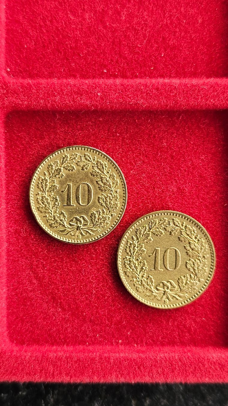 Tutti le monete: 0.10 Rp  1918/1919 Messing – Usato da Unterterzen venduto da Speedy076 1