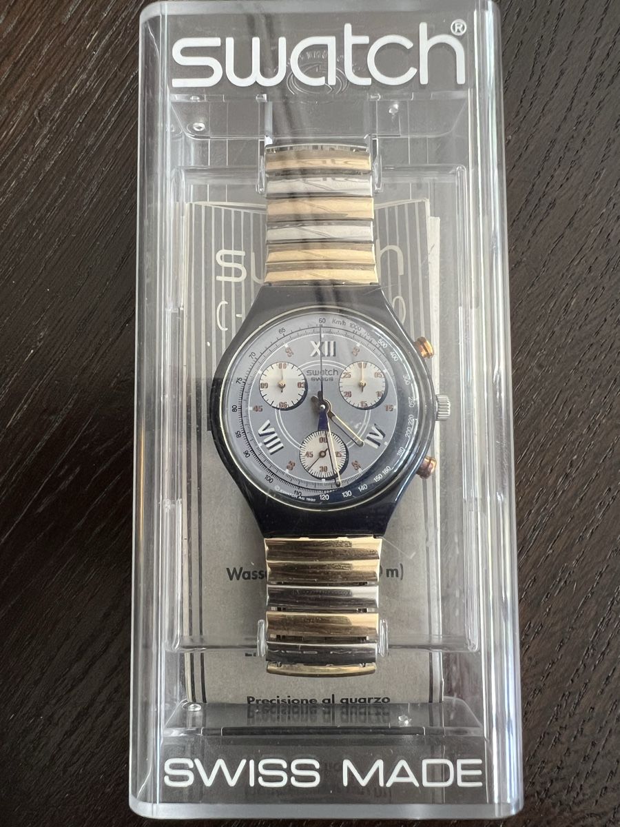 Swatch Uhren: Swatch Chrono (SCN105) Alabama – Neu und originalverpackt aus Künten von Spike17