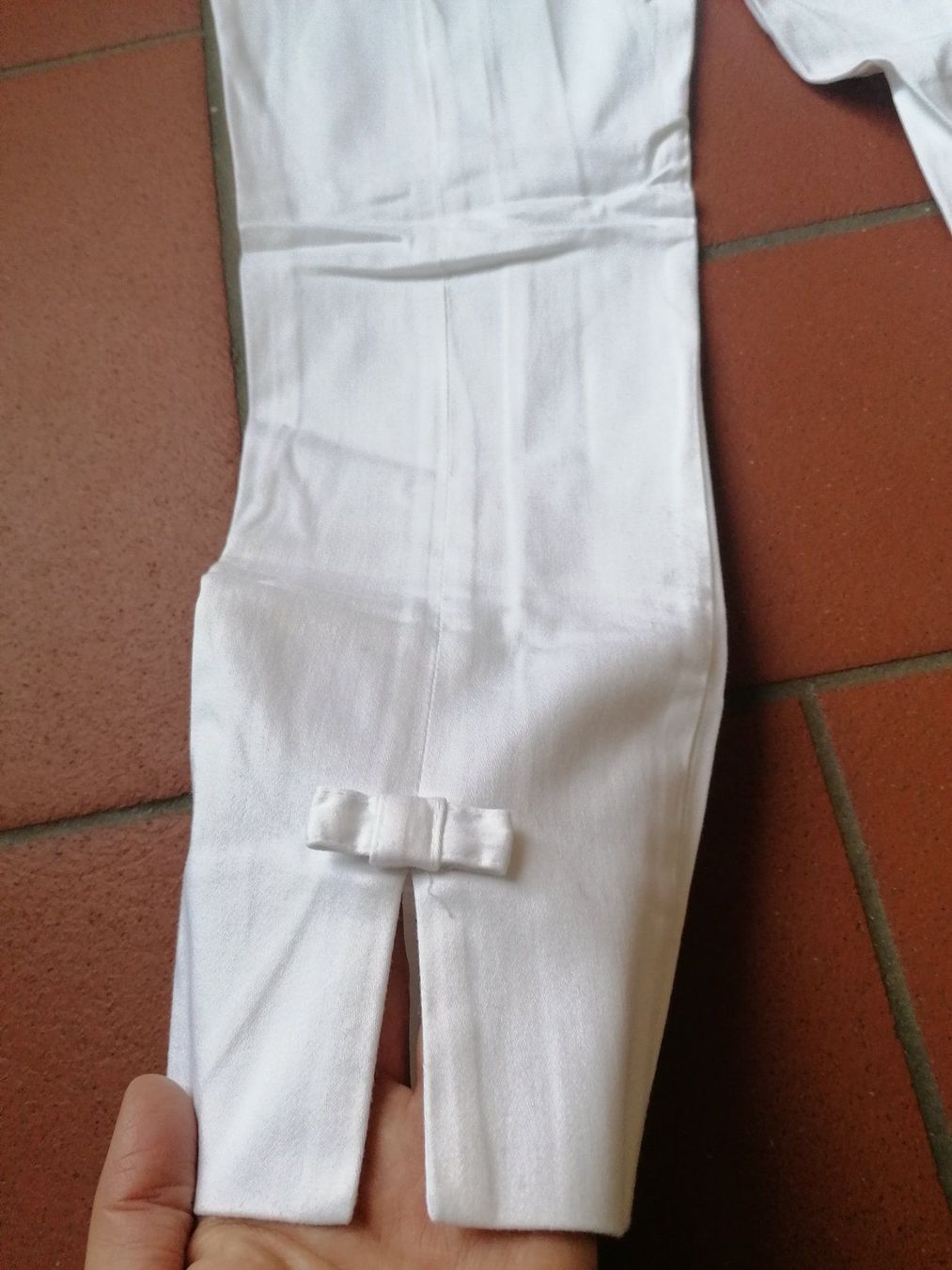 Hosen: Weisse Sommer Hose gr 38 – Gebraucht aus Bedigliora von Dolcezza0 1