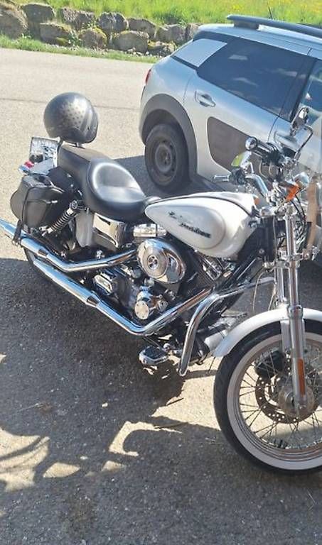 Chopper: Moto Harley-Davidson Dyna Super Glide Custom – Gebraucht aus Les Paccots von deepwoods 3