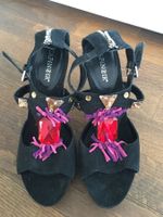 MEGA TREND PUMPS-SCHWARZ-CAFÉ NOIR-GR.40