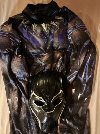 Marvel Black Panther Kostüm Grösse 140cm inkl. Maske