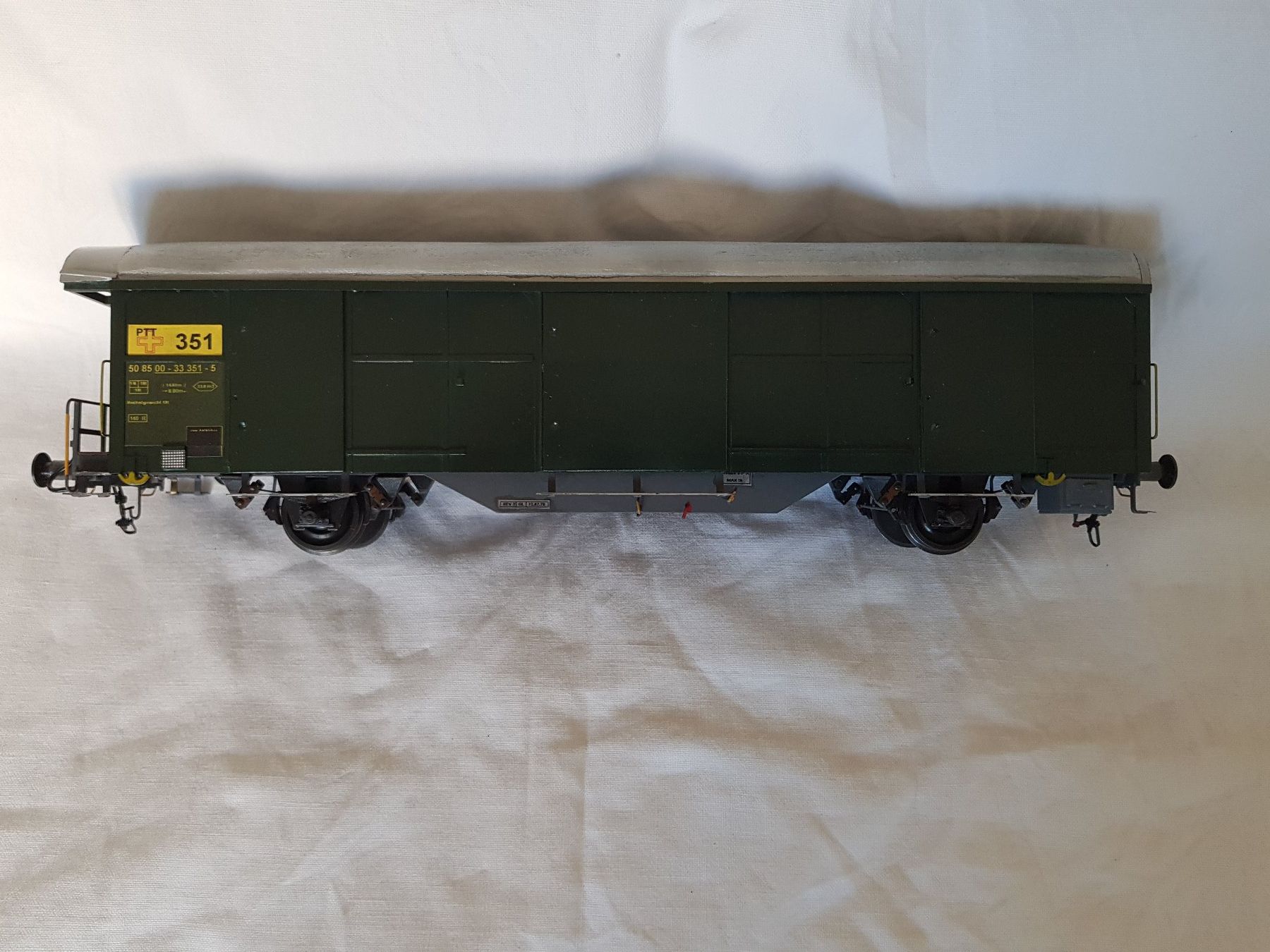Modellini di ferrovie: Eigenbau Postwagen Z2 351-5 – Usato da Luzern venduto da inca55 2