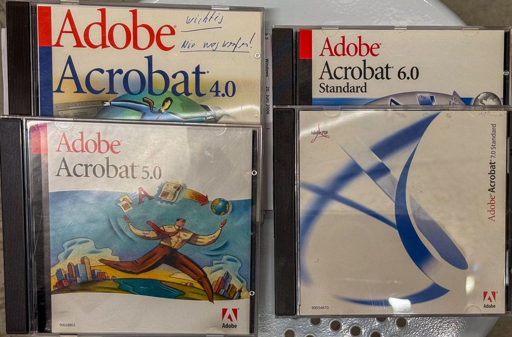 Adobe Acrobat 4.0, 5.0, 6.0, 7.0 Kaufen auf Ricardo