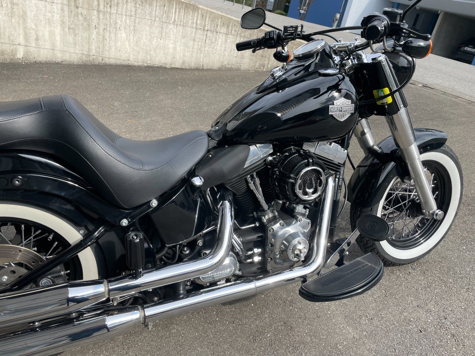 Harley-Davidson Chopper: HARLEY-DAVIDSON FLS Softail Slim ABS – Usato da Stans venduto da ADC_1