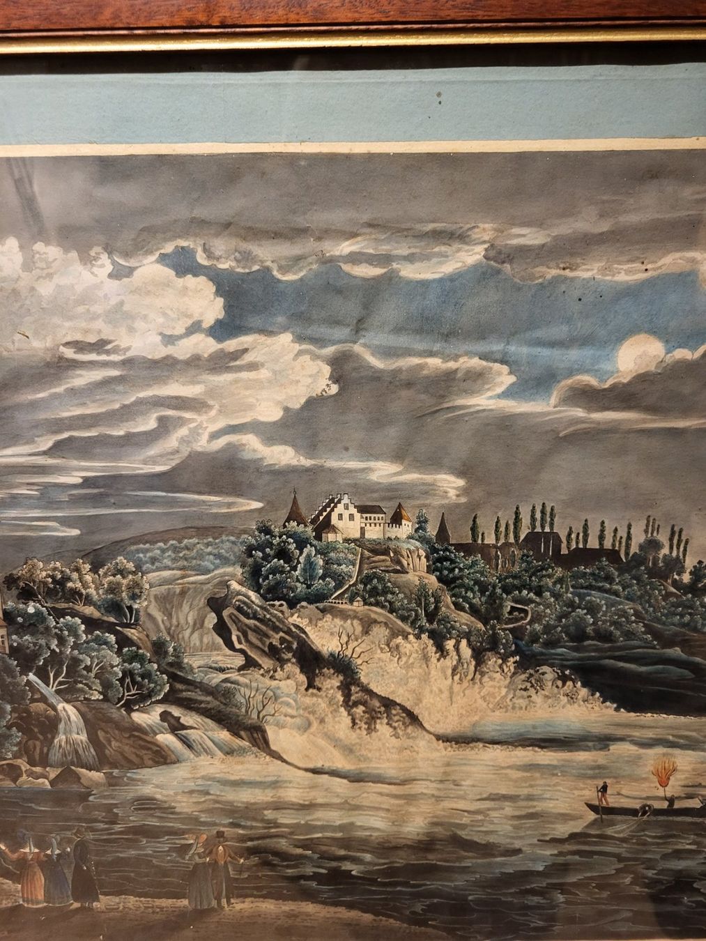 Foto & Immagini: Gemälde Reinfall  Schaffhausen – Usato da Degersheim venduto da Sonnenbiene55 2