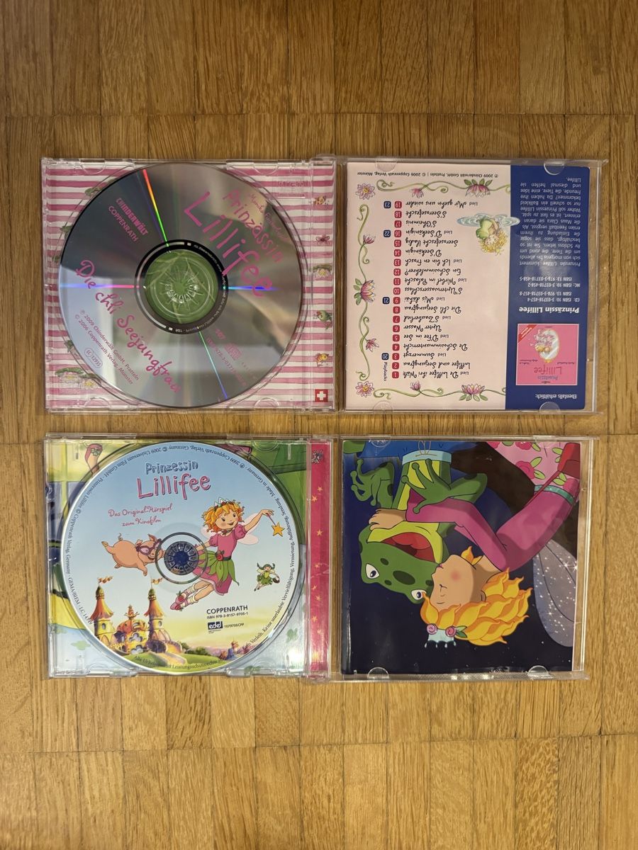 Audiolibri: Prinzessin Lillifee 2 CD's – Usato da Teufen AR venduto da chi_h55m 2