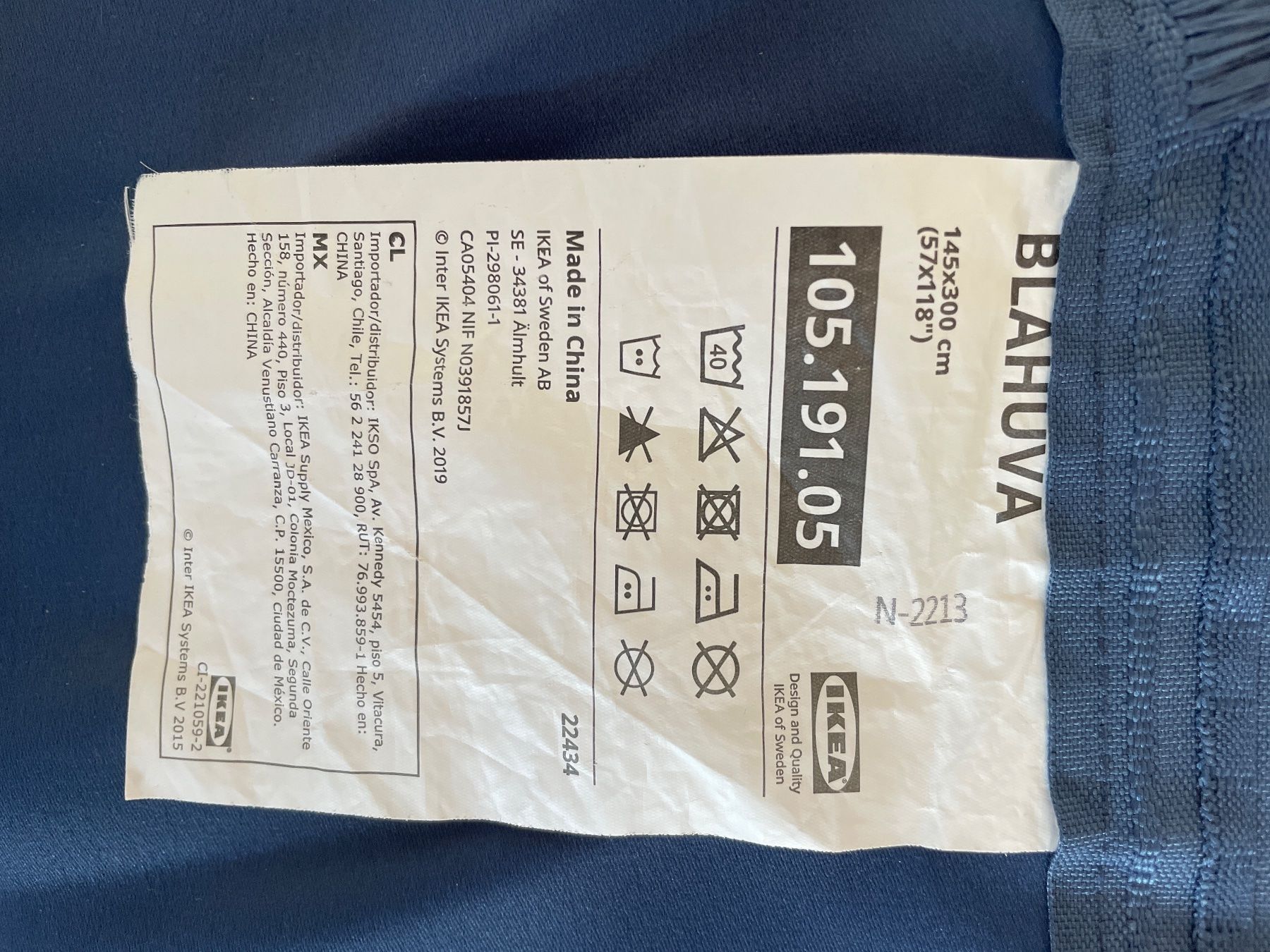 Tende: 2x Vorhang Blahuva Ikea – Usato da Zürich venduto da MSZ90 2