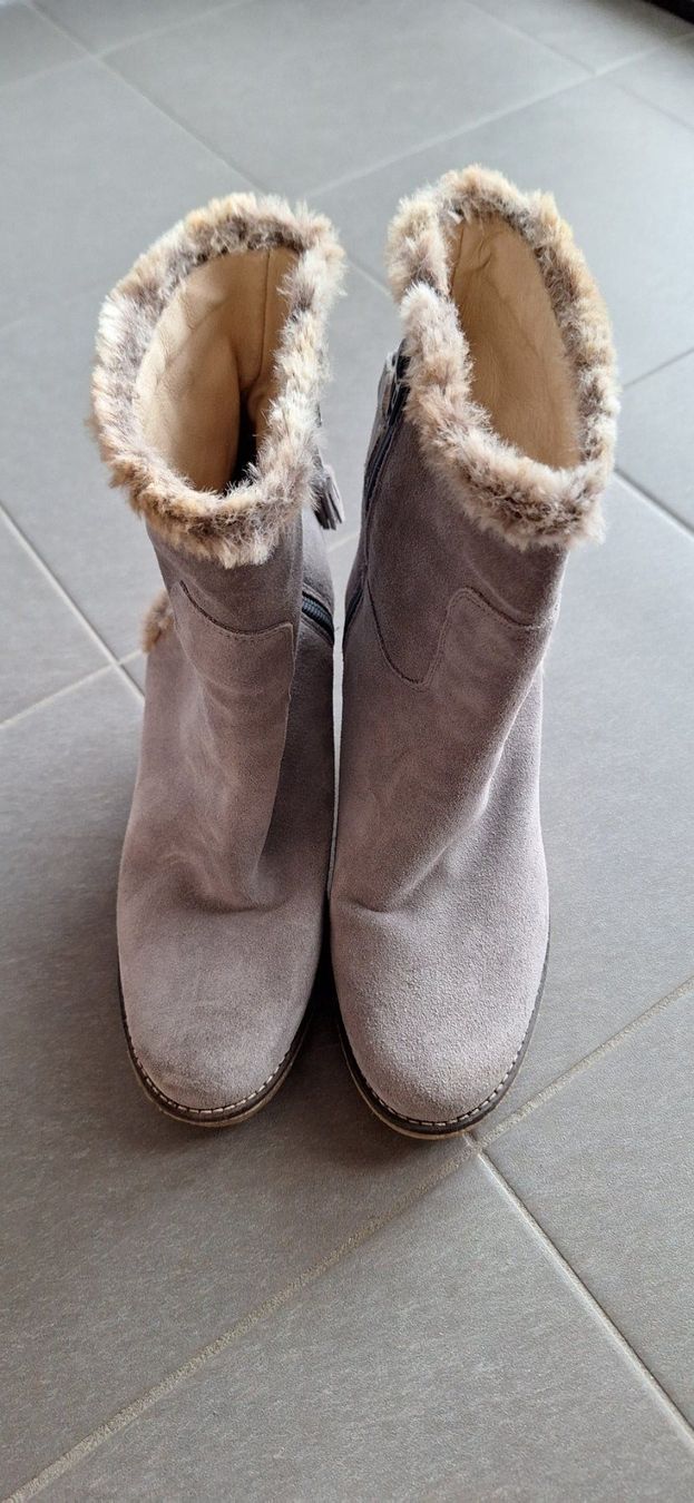 Maddison Scarpe da donna: bottine grise / graue Stiefelette – Nuovo (secondo la descrizione) da Lussery-Villars venduto da pousinete02 1