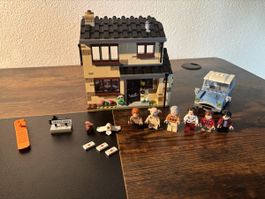 LEGO 75968 4 Privet Drive - komplett mit allen Figuren 
