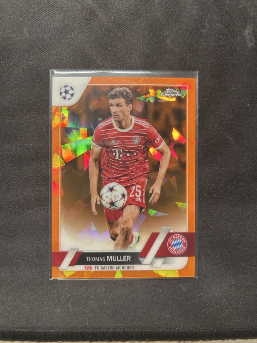 Topps Carte collezionabili: Topps chrome sapphire Thomas Müller orange /50  – Usato da Greppen venduto da hcv_cc2r