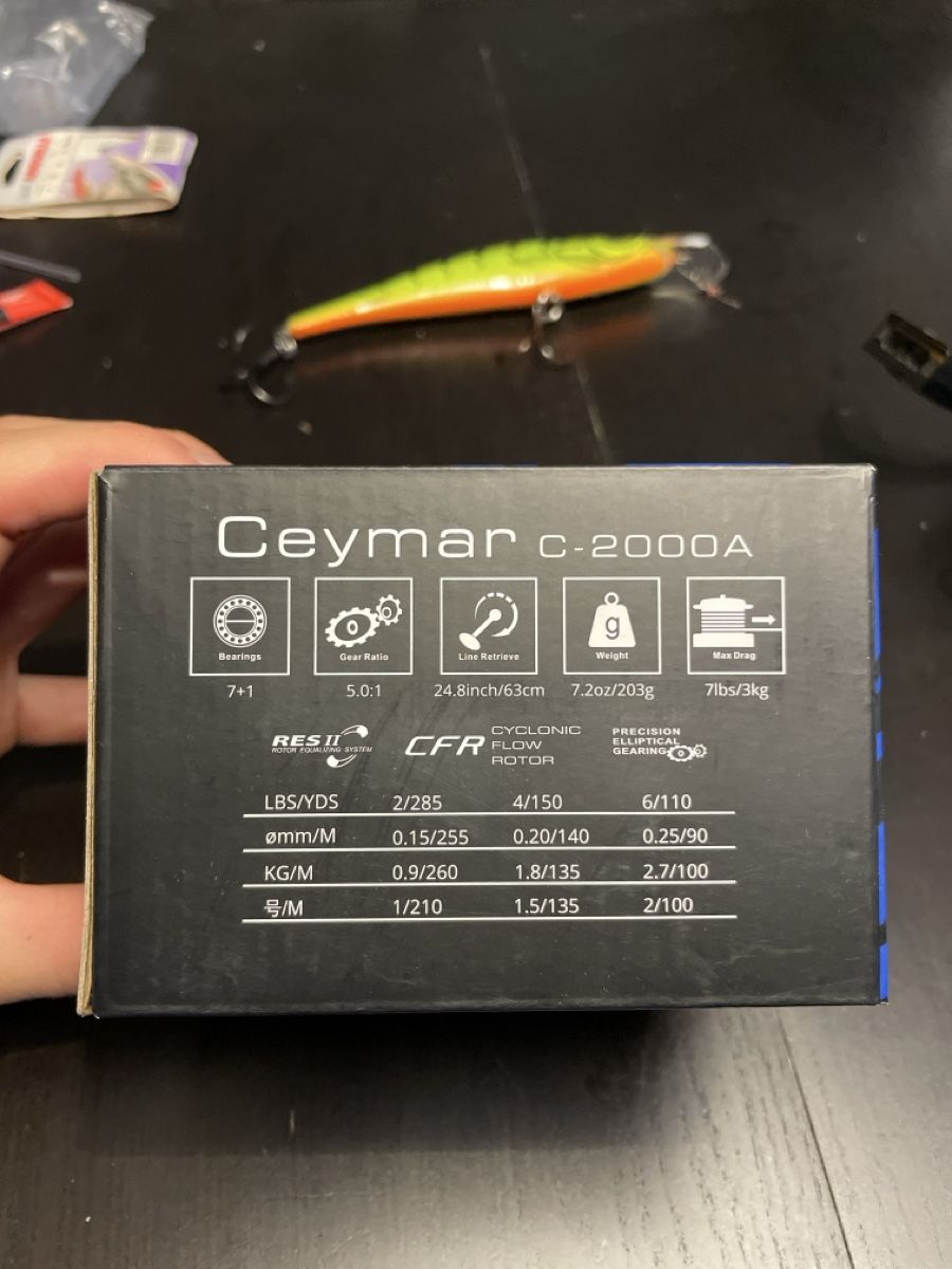 Okuma Tamburi & Mulinelli: Okuma Ceymar C-2000A NEU! – Nuovo e nell'imballaggio originale da Schaffhausen venduto da foxK3z 2