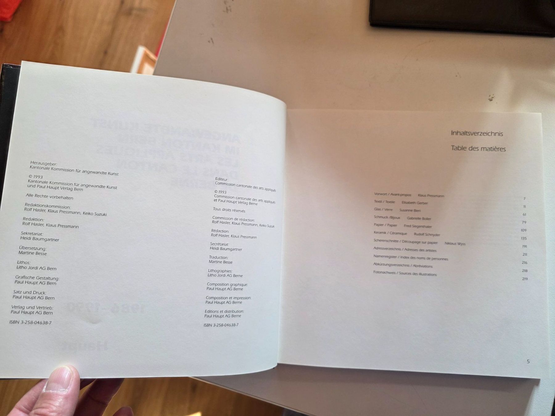 Libri: angewandte Kunst im Kanton Bern 1986-1990 – Usato da Walterswil BE venduto da Lonitti 6