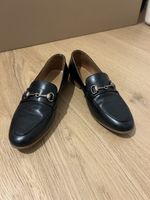 BLACK PORTUGUESE LEATHER LOAFERS