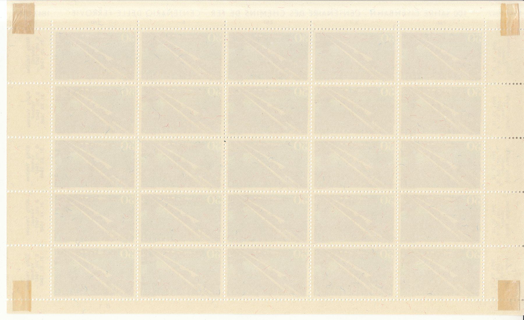 Alle Briefmarken: SBK 280 Bogen (postfrisch) – Gebraucht aus Bürglen TG von StampGraf 1