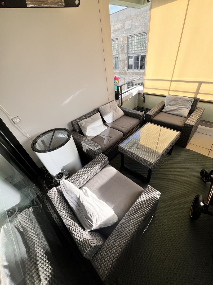 Sofas: Sommer lounge mit Tisch – Gebraucht aus Büron von Fox_21 3