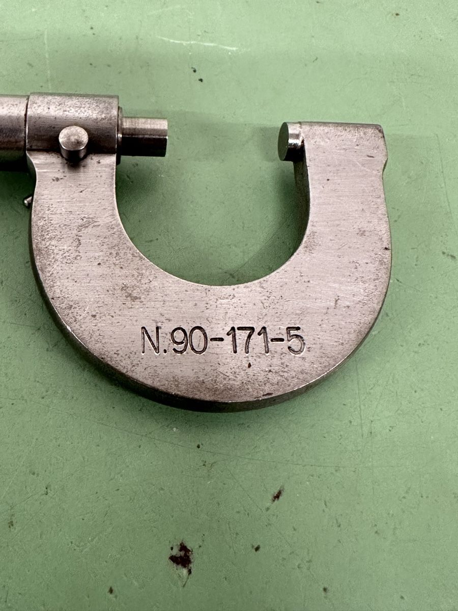 Misurare: Mikrometer, 0-25 mm. CE.Johansson Sweden – Usato da Aarberg venduto da SNMachines 2
