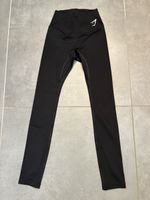 Gymshark Leggings schwarz Grösse XS guter Zustand