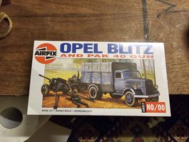 Airfix Opel Blitz mit Pak 40, Bausatz H0 OVP (x)