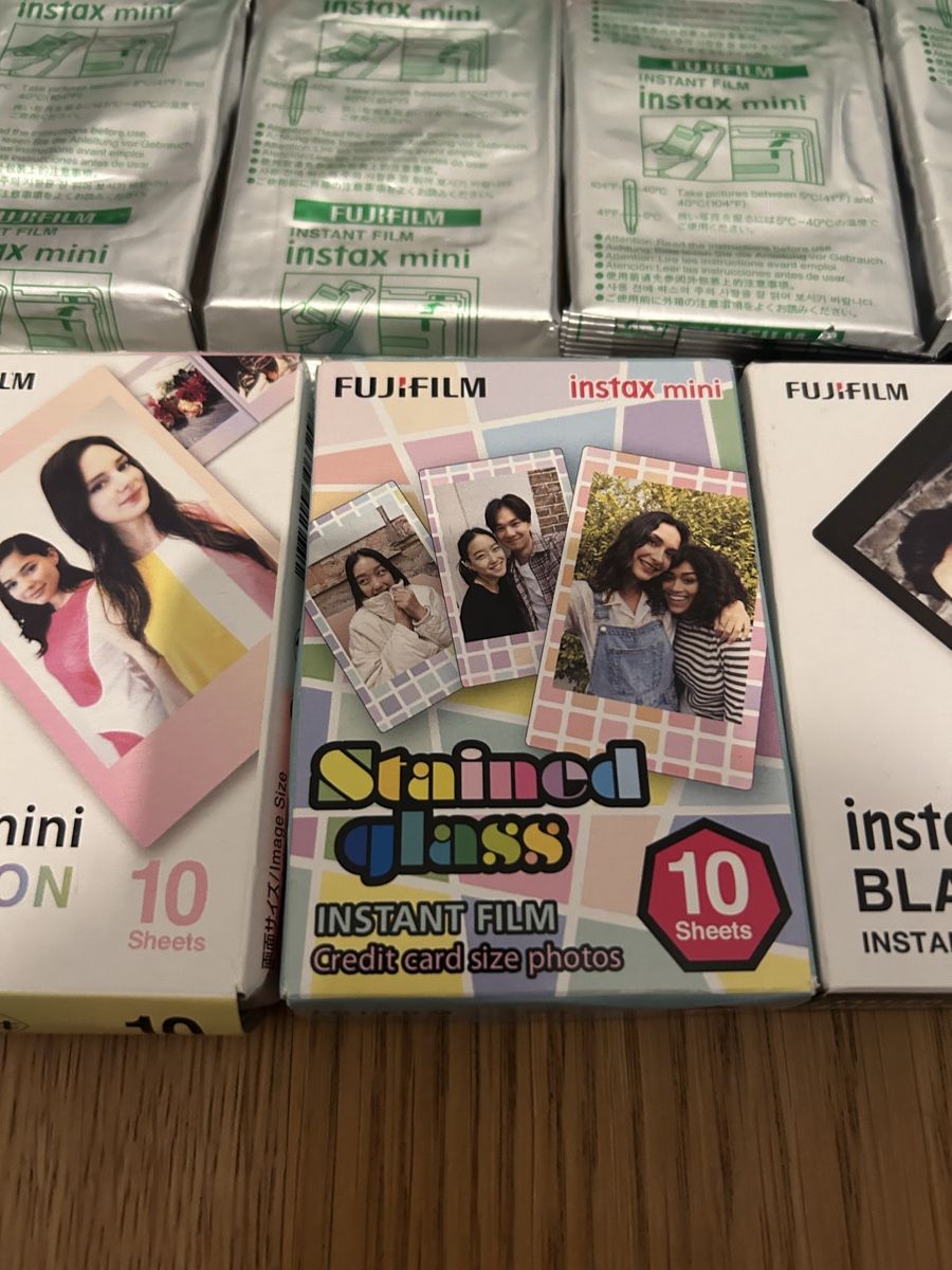 Fujifilm Instax Mini Film Konvolut diverse Sorten neu (Neuf avec ...