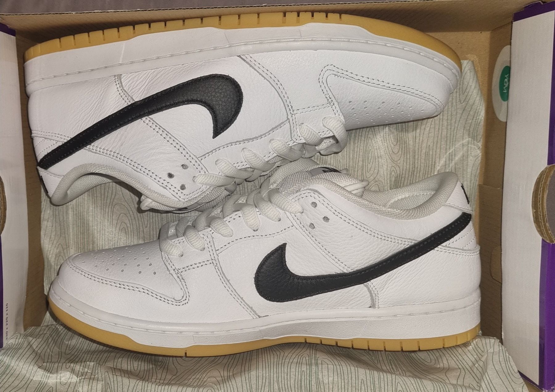 Scarpe da uomo: Nike SB Dunk Pro / White Gum – Nuovo e nell'imballaggio originale da Schattdorf venduto da svt_cobra 1