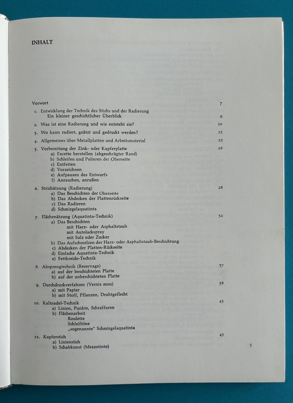 Livres: TECHNIK DER RADIERUNG – D'occasion à Zürich par Domus09 1