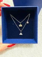  Collana Layered Swarovski Corona + Nuvola