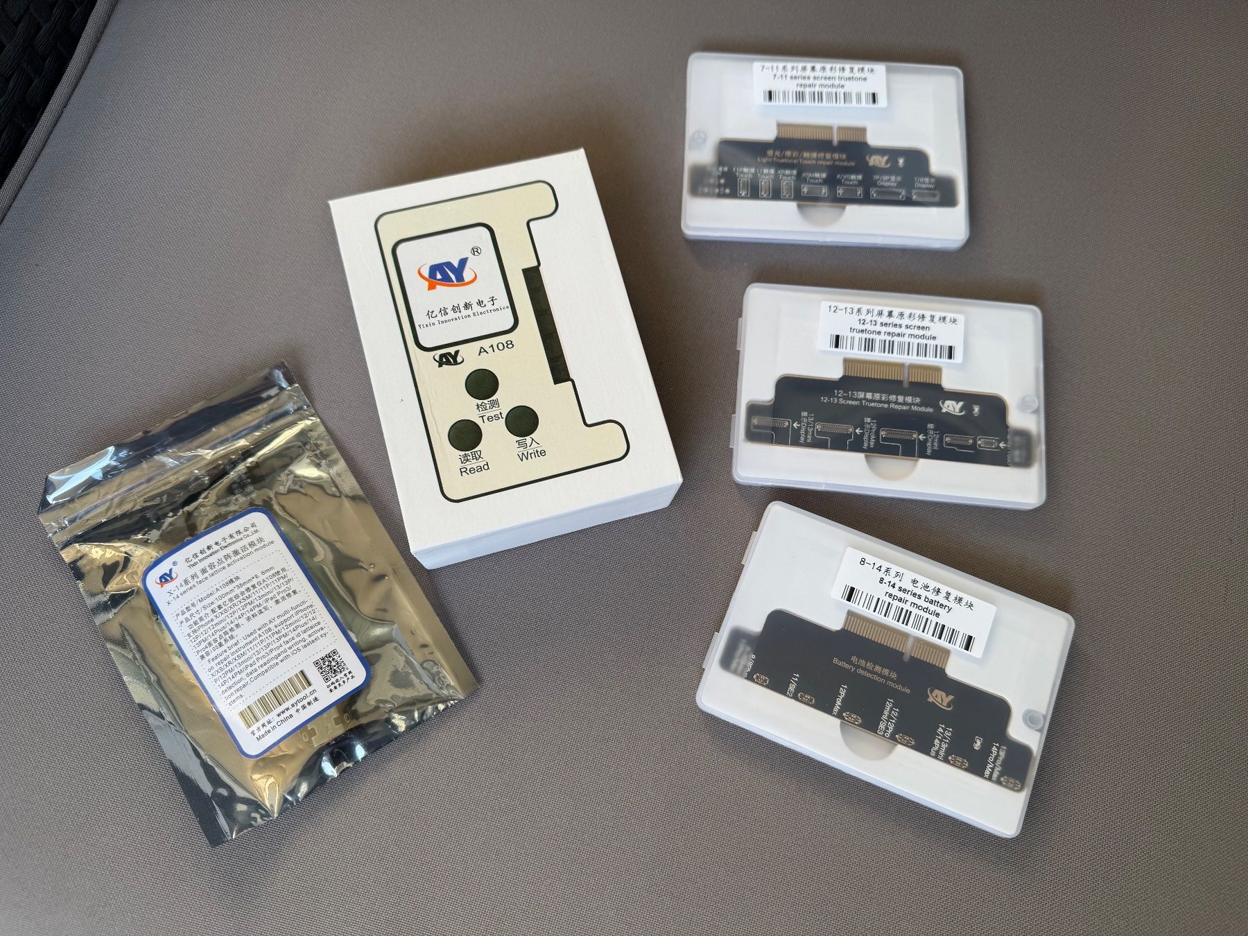 Telefoni cellulari / Smartphones: AY A108 - Programmateur réparation multifonction pour iPhone – Nuovo (secondo la descrizione) da Lausanne venduto da Denis- 9