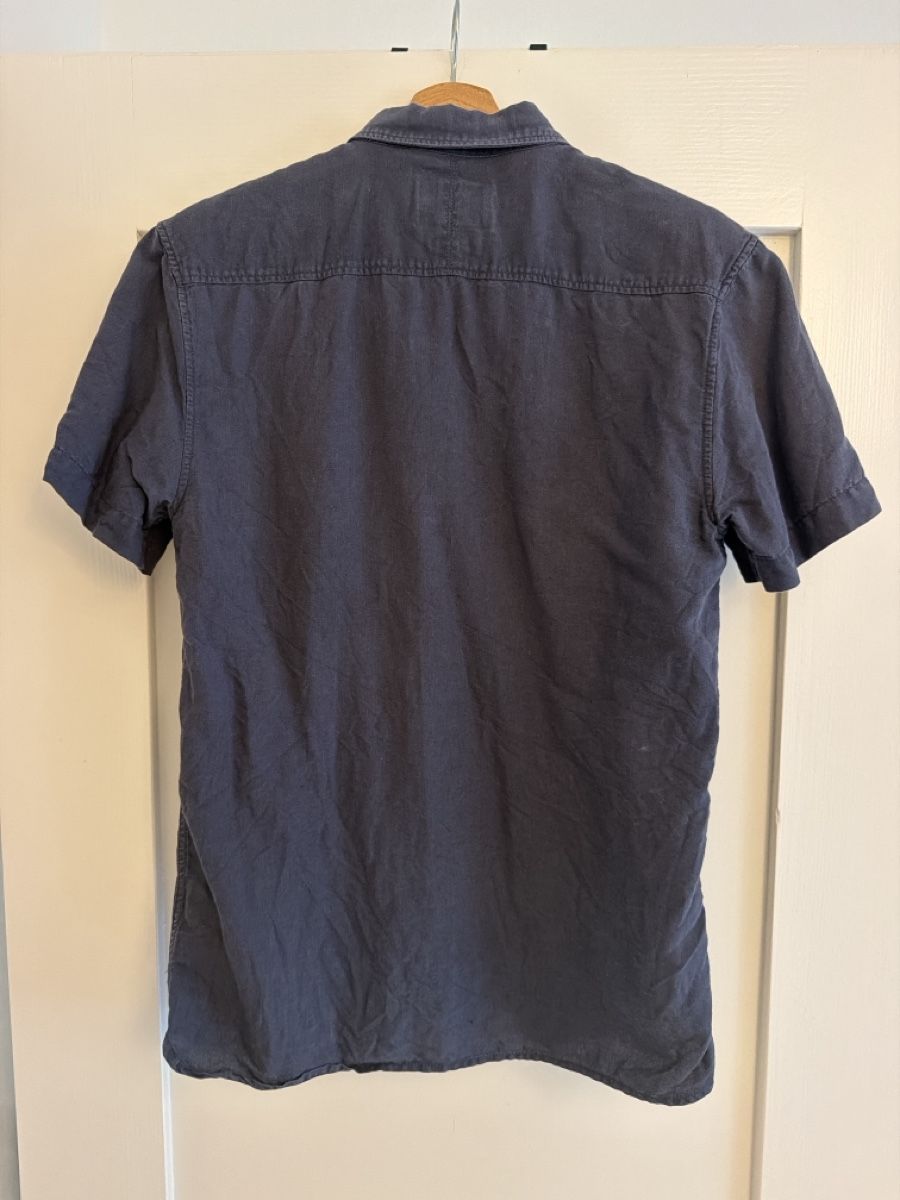Camicie: Chemise bleu Lin marque Aigle taille M – Usato da Zürich venduto da Baff1 2