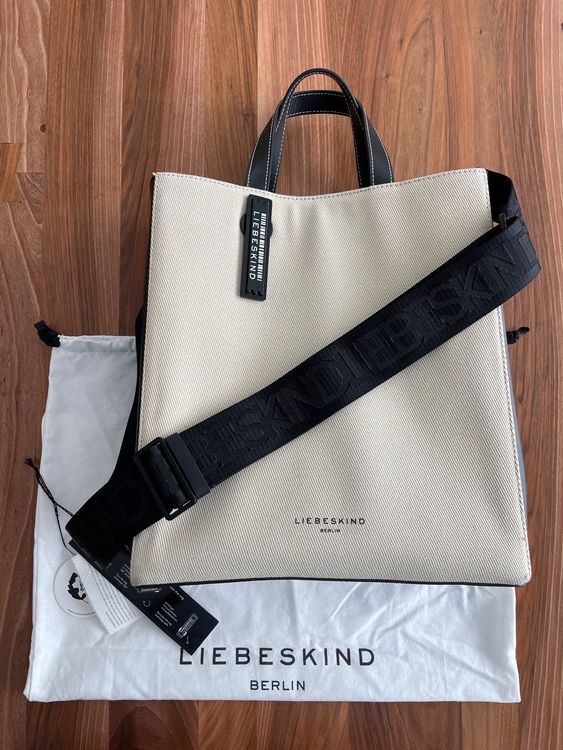 LIEBESKIND Borsa Tote M In Pelle Donna - Paperbag, Con Tracolla Rimovibile, 34x29 Cm, Interno In Cotone, Chiusura Zip - 2
