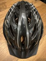 Casque de vélo noir enfant, 54-58cm