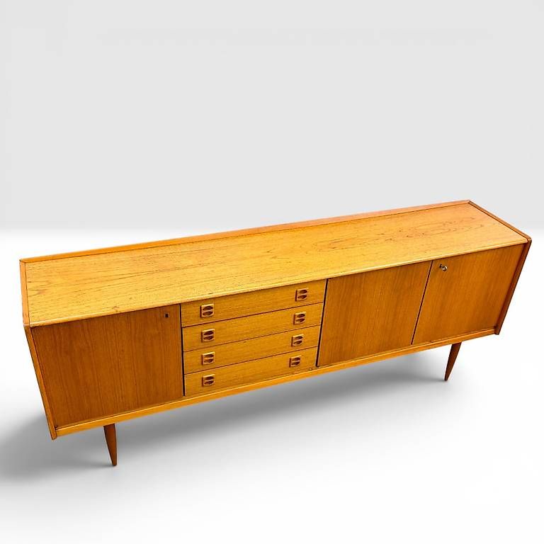 Commodes: Mid Century teak Sideboard – D'occasion à basel par vintory.ch 2